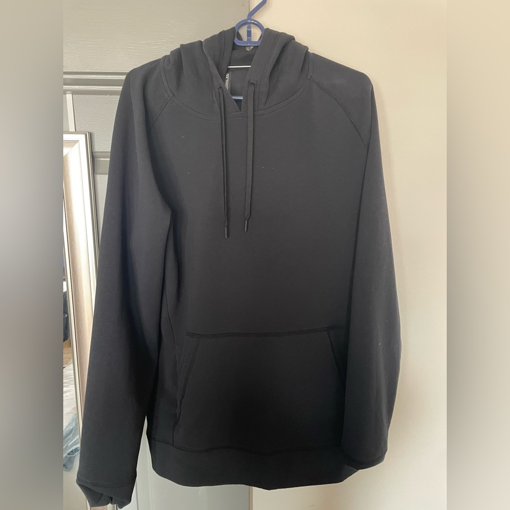 Black Ten Thousand Tech Merino Hoodie XL